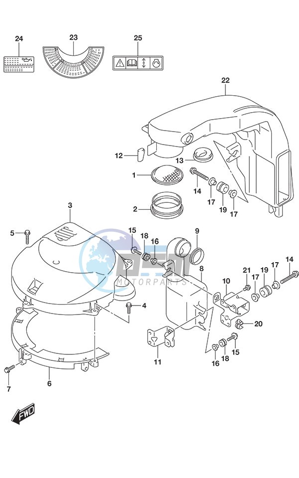 Silencer/Ring Gear Cover