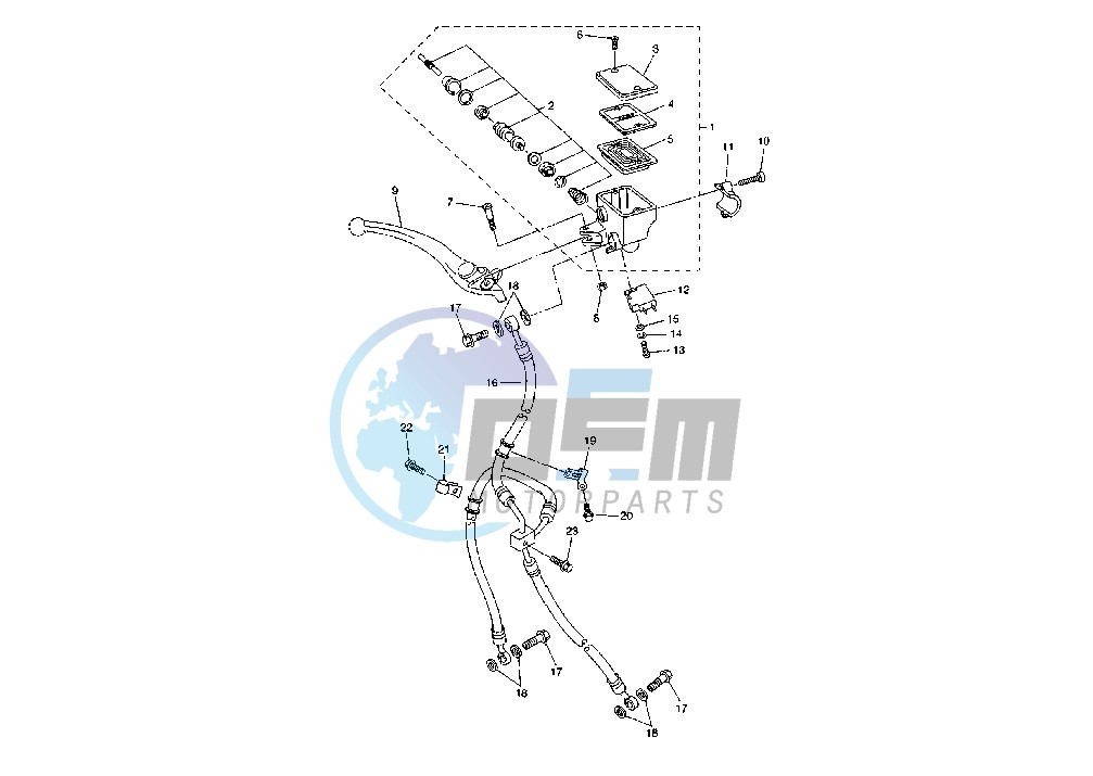 FRONT MASTER CYLINDER