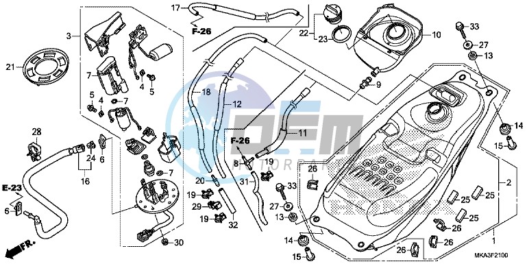 FUEL TANK/ FUEL PUMP