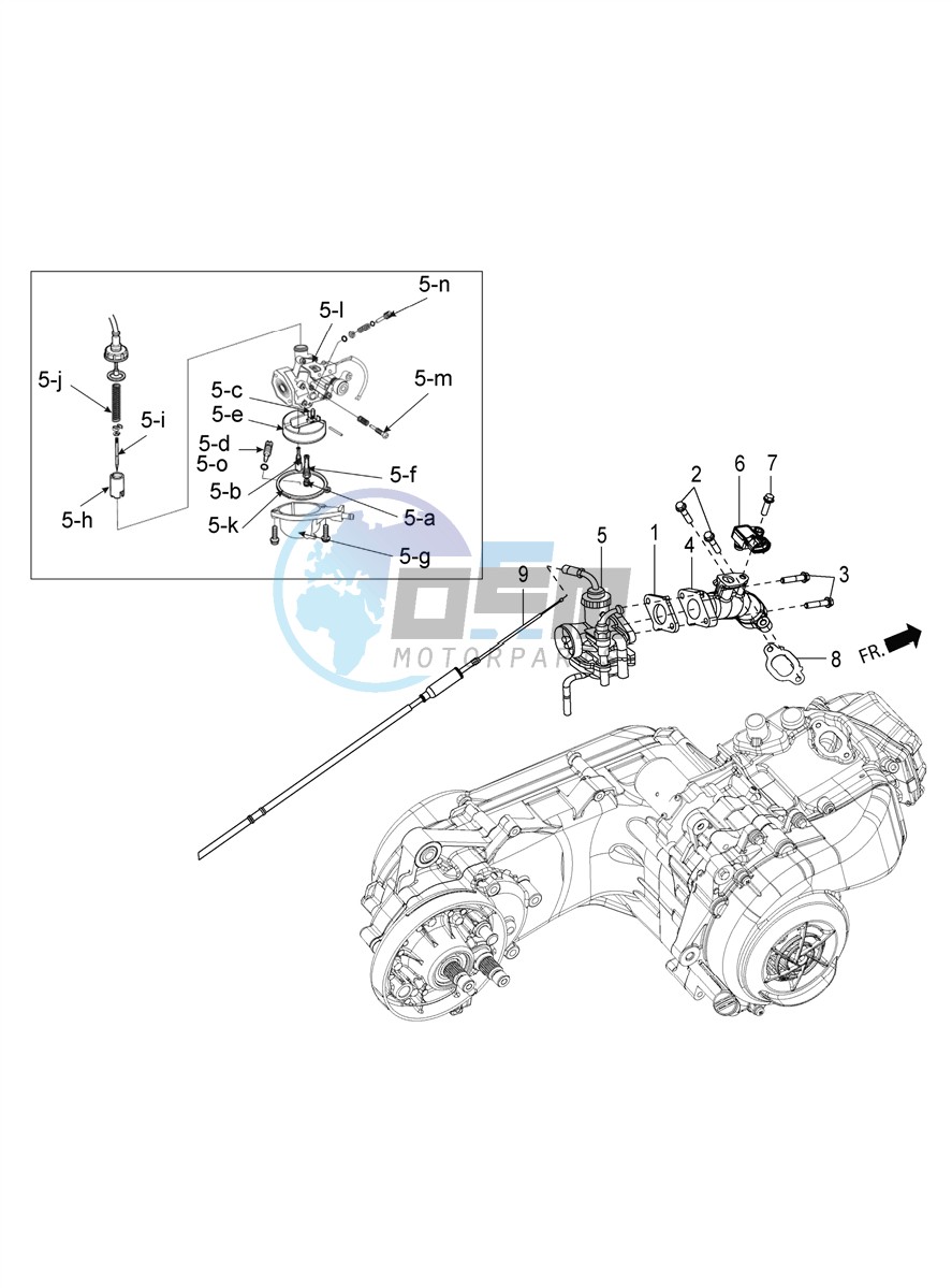 Carburettor-spare parts