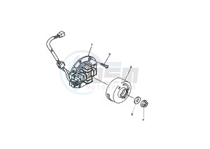 YZ F 250 drawing GENERATOR