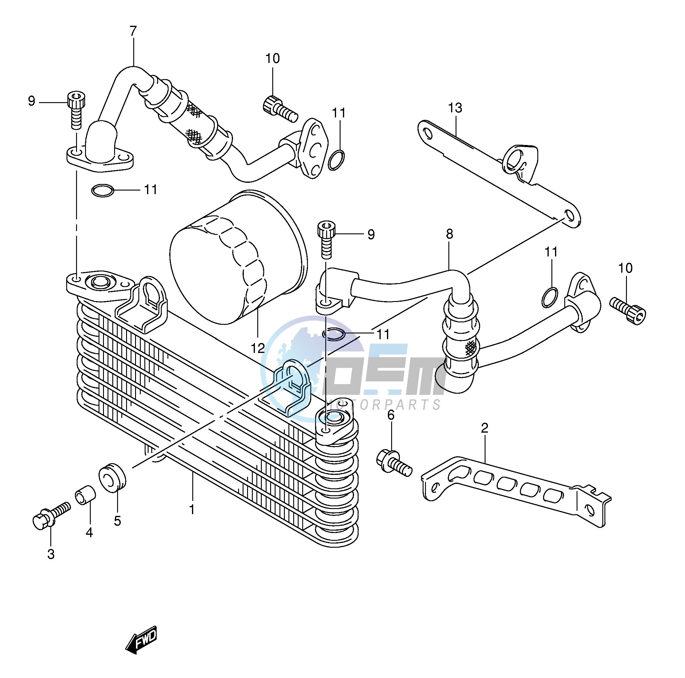 OIL COOLER