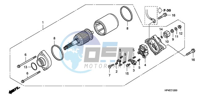 STARTING MOTOR