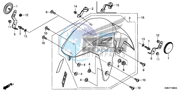 FRONT FENDER