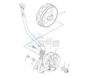 YZ F 450 drawing GENERATOR