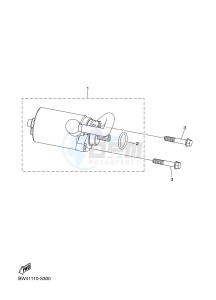 YFZ50 (BW47) drawing STARTING MOTOR