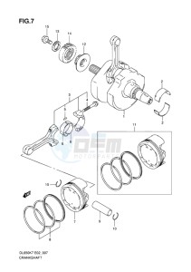 DL 650 V-STROM EU-UK drawing CRANKSHAFT