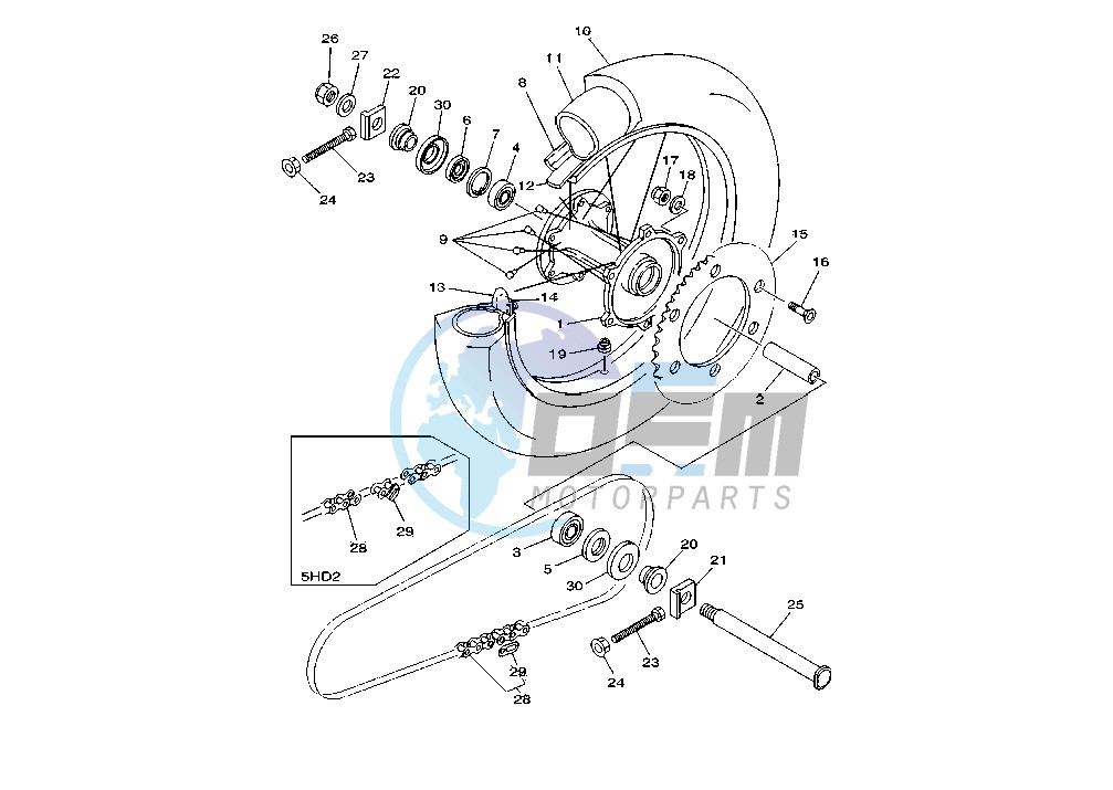 REAR WHEEL