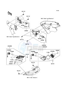 1400GTR_ABS ZG1400CCF FR GB XX (EU ME A(FRICA) drawing Turn Signals