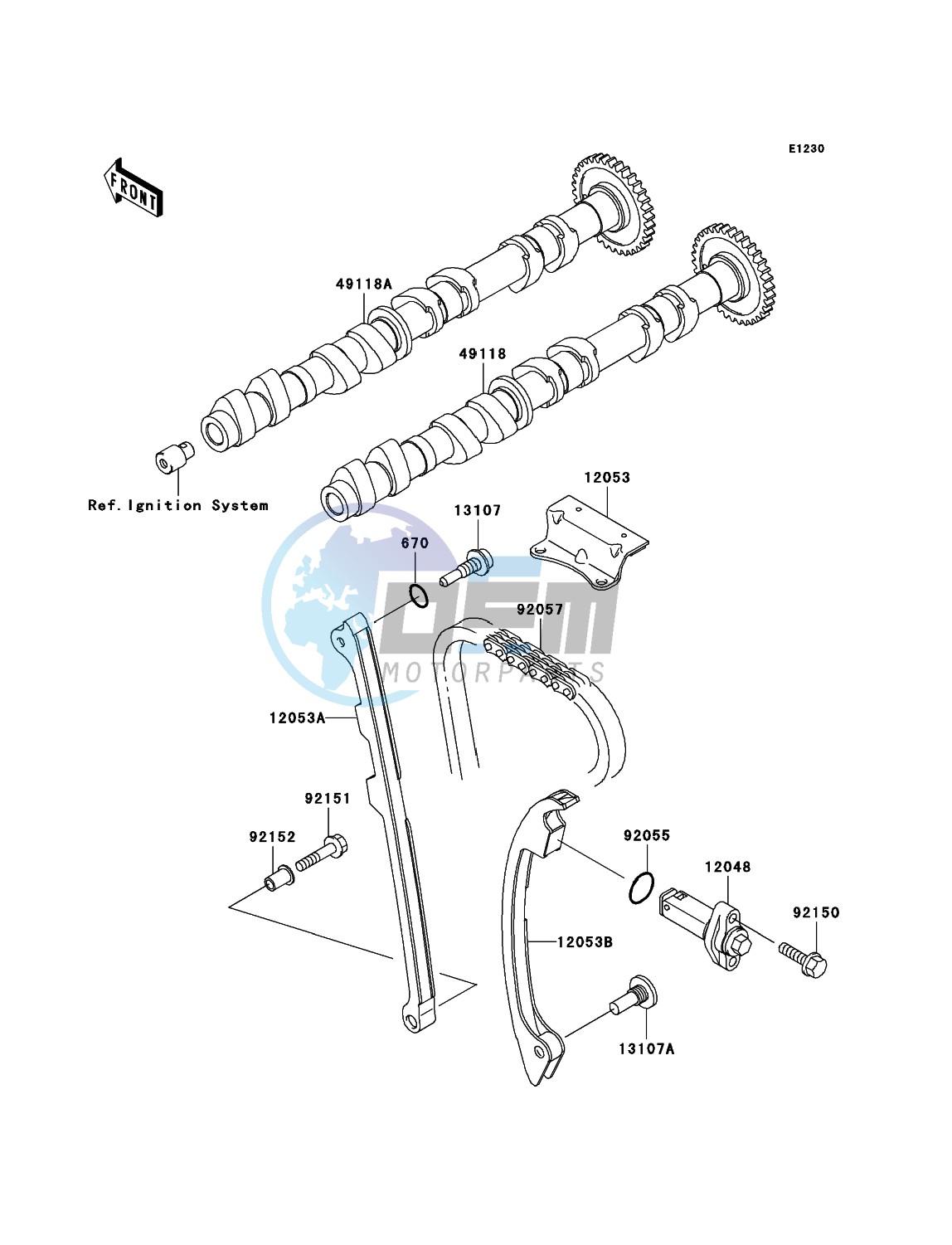 Camshaft(s)/Tensioner