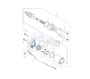 YBR 125 drawing STARTING MOTOR