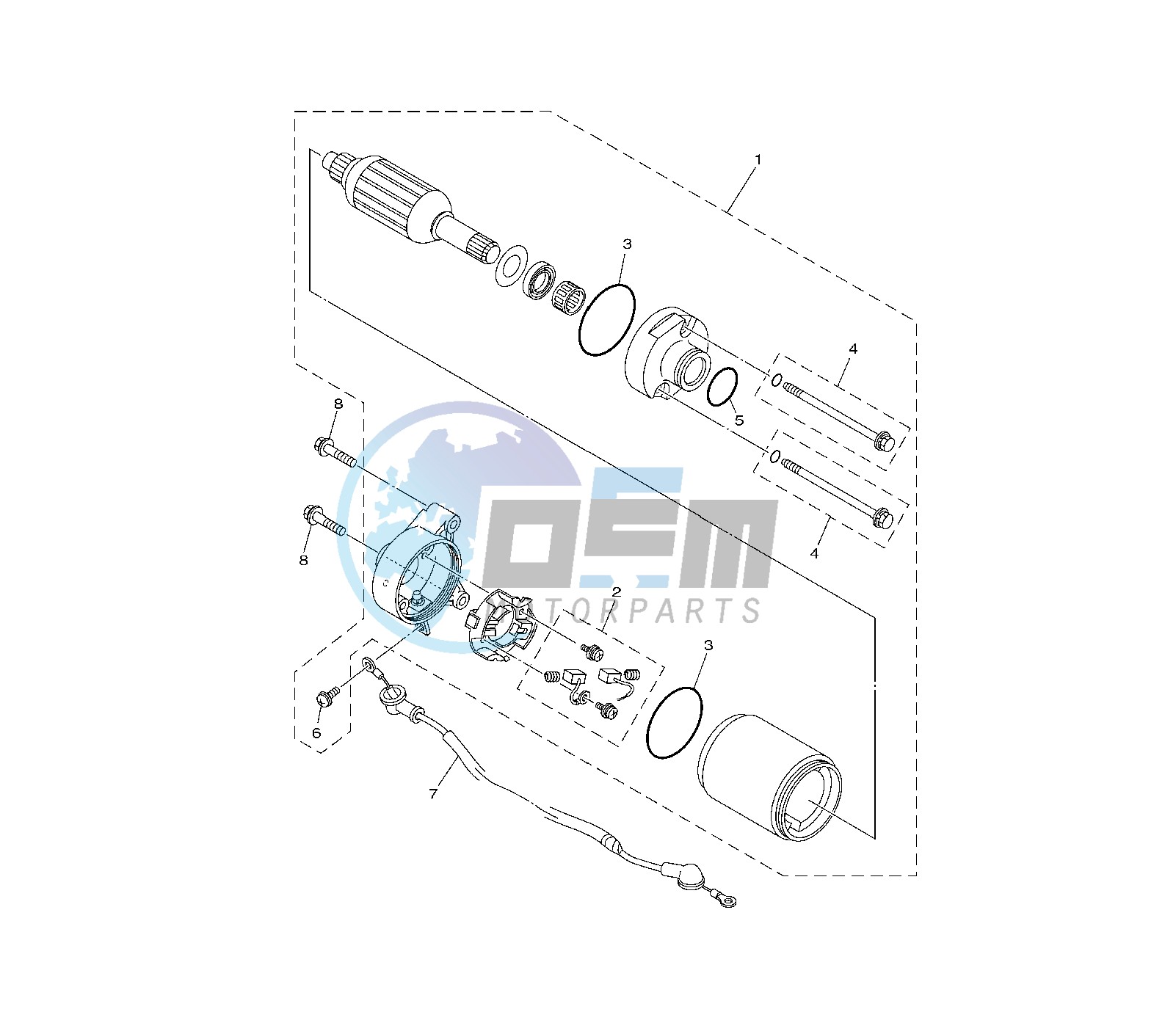 STARTING MOTOR