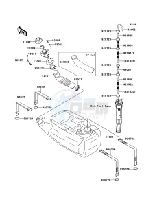 JET_SKI_STX-15F JT1500ABF EU drawing Fuel Tank