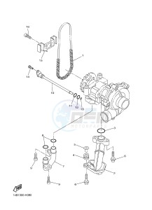 YZF-R1 998 R1 (1KBJ 1KBK) drawing OIL PUMP