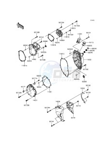 NINJA_ZX-6R_ABS ZX636FFFA FR GB XX (EU ME A(FRICA) drawing Engine Cover(s)