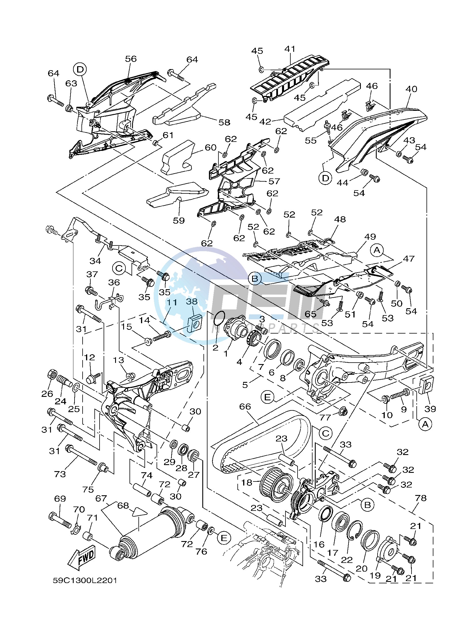 REAR ARM & SUSPENSION