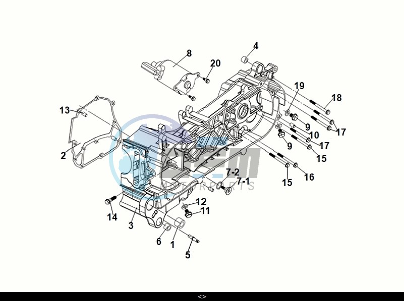 L. CRANK CASE