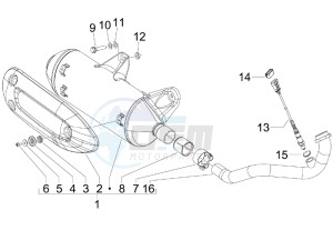 MP3 250 ie lt drawing Silencer