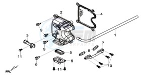 GTS 125I EURO4 SPORT L7 drawing CYLINDER HEAD COVER