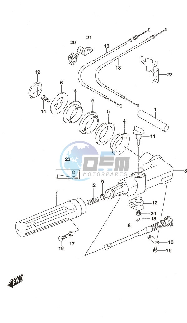 Tiller Handle