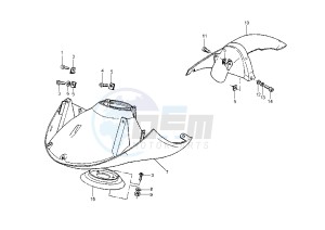 Hexagon 125-150 drawing Mudguard