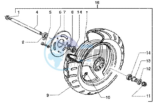 Front wheel