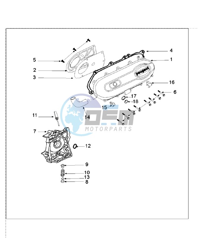 CRANKCASE COVER