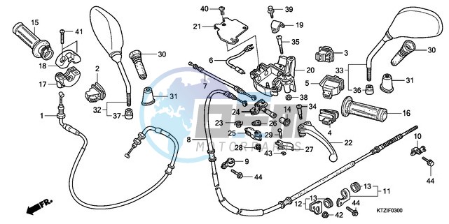 HANDLE LEVER/SWITCH/CABLE