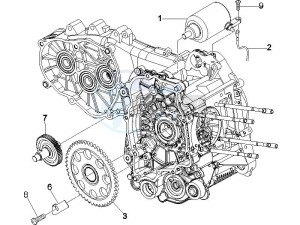 GTV 250 ie UK drawing Starter - Electric starter