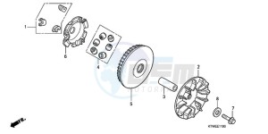 SH300AR9 UK - (E / ABS MKH SPC TBX) drawing DRIVE FACE