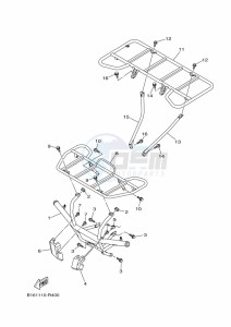 YFM700FWBD KODIAK 700 EPS (B5KS) drawing GUARD