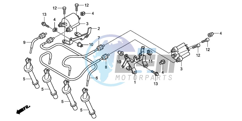 IGNITION COIL (CBF600S8/SA8/N8/NA8)