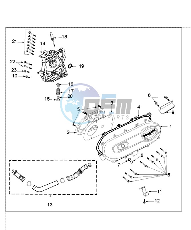 CRANKCASE COVER