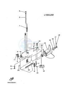 L150F drawing LOWER-CASING-x-DRIVE-4