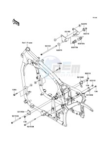 VN900_CLASSIC VN900BBF GB XX (EU ME A(FRICA) drawing Engine Mount