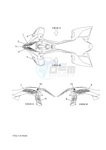 YFZ450R YFZ45YSXG (1TDN) drawing GRAPHICS