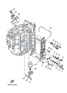 F150AETL drawing CYLINDER-AND-CRANKCASE-3