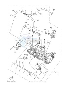 MT-09 TRACER MT09TRA TRACER 900 (2SCT) drawing INTAKE