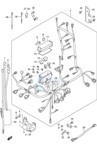 DF 150 drawing Harness (Model: TG/ZG)