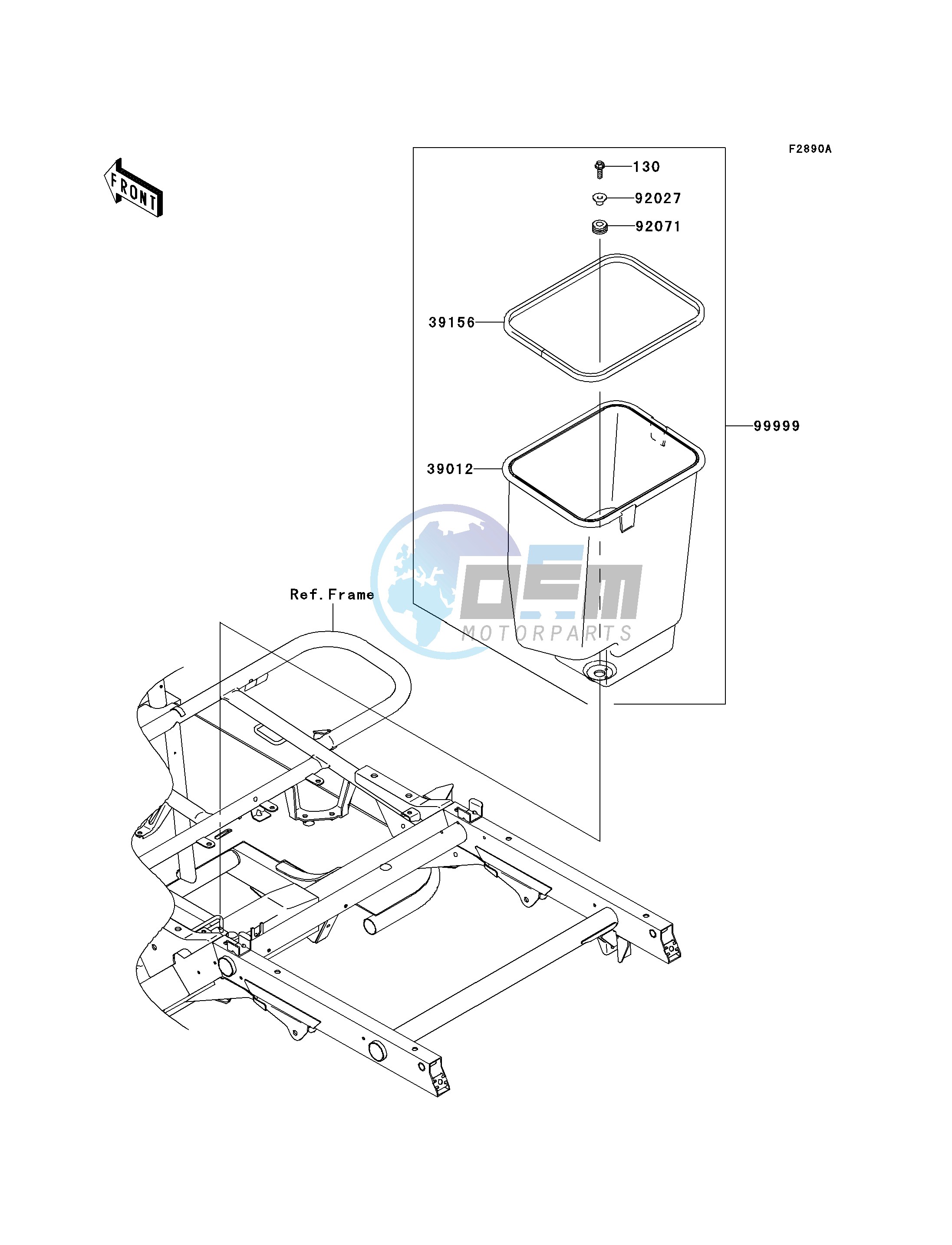 OPTIONAL PARTS-- FRAME- -