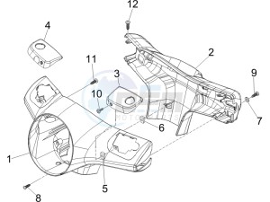 GTS 250 UK drawing Handlebars coverages