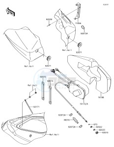 JET SKI ULTRA 310X JT1500LHF EU drawing Control