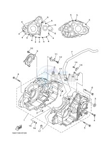 YFM700R YFM7RSED RAPTOR 700 SPECIAL EDITION (1VS2 1VS3 1VS4) drawing CRANKCASE