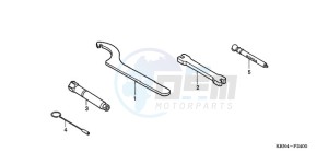 CRF250R9 Australia - (U) drawing TOOLS