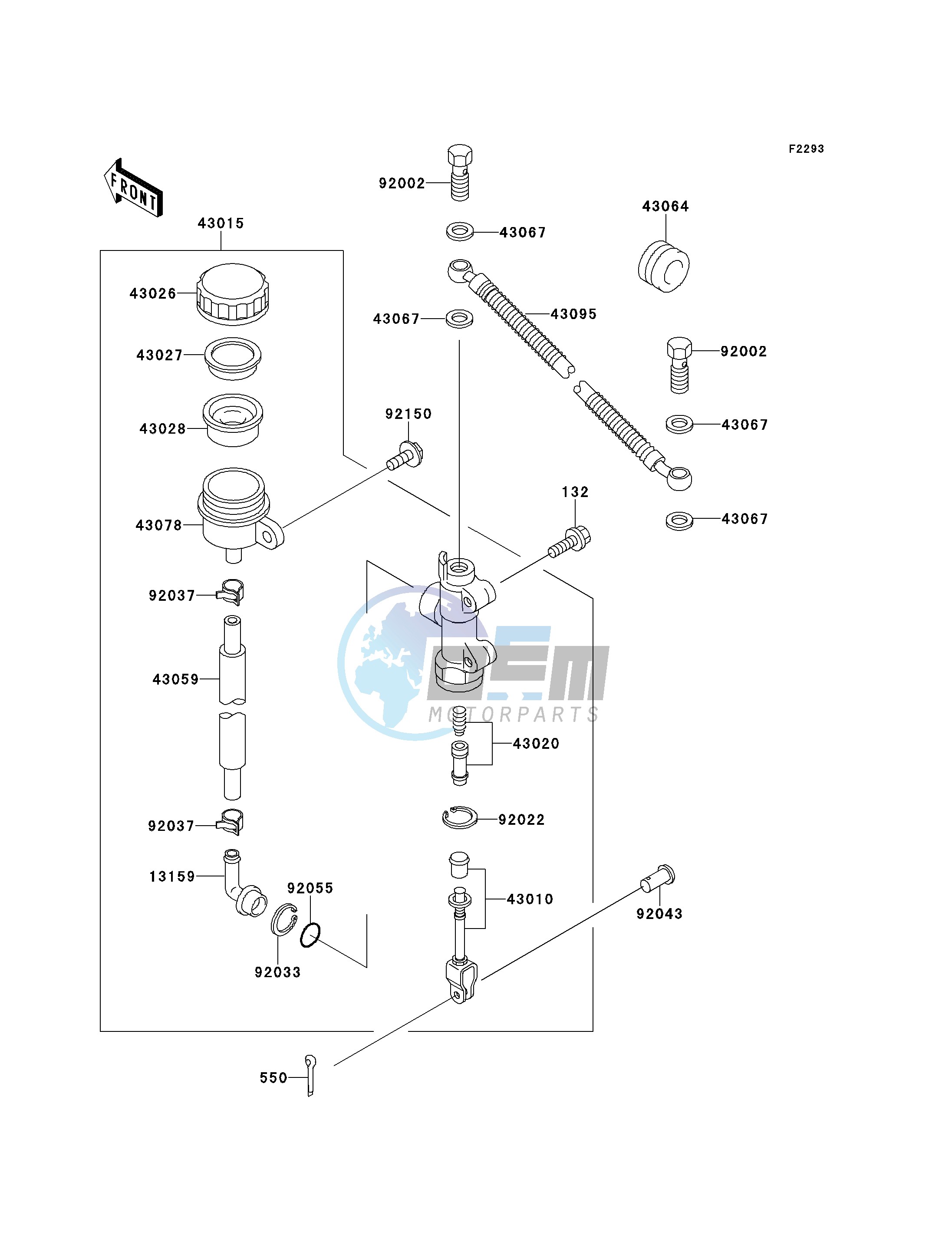 REAR MASTER CYLINDER