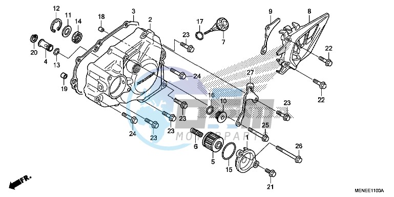 LEFT CRANKCASE COVER