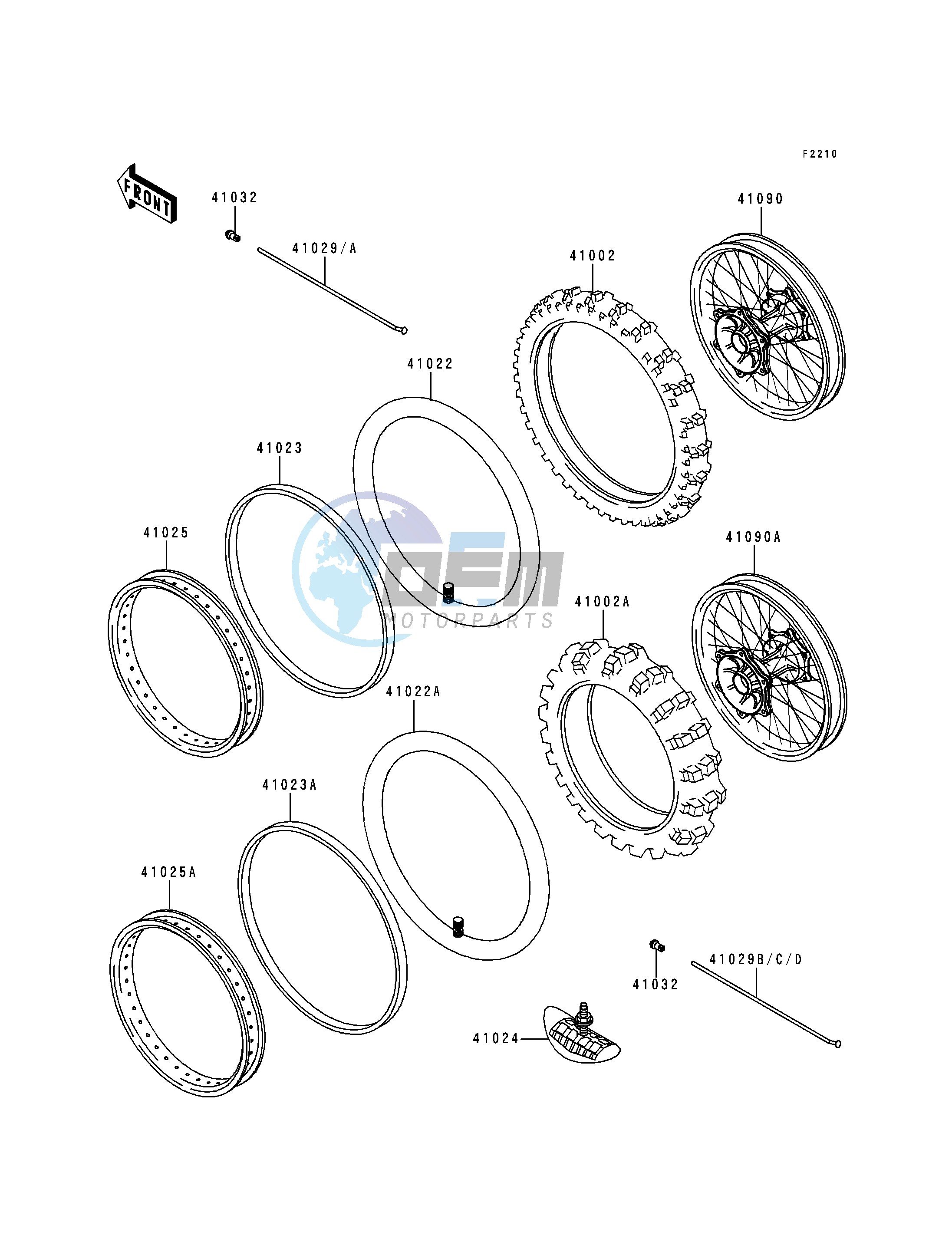 TIRE-- KX80-R2_R3- -