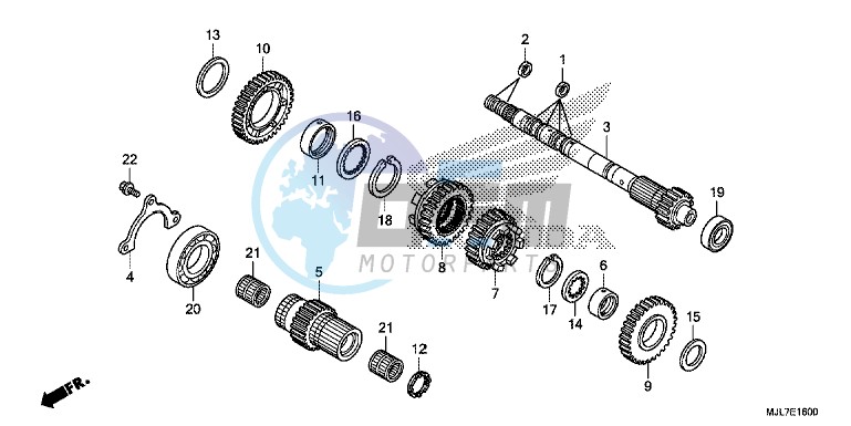 TRANSMISSION (MAINSHAFT)