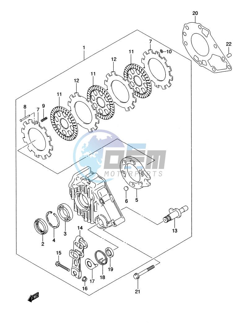 REAR BRAKE ASSY