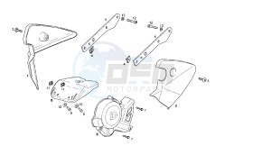 GPR - 50 CC VTHVXA00 2T drawing PROTECTORS SET